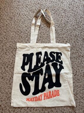 Mayday Parade Please Stay Canvas Tote Bag